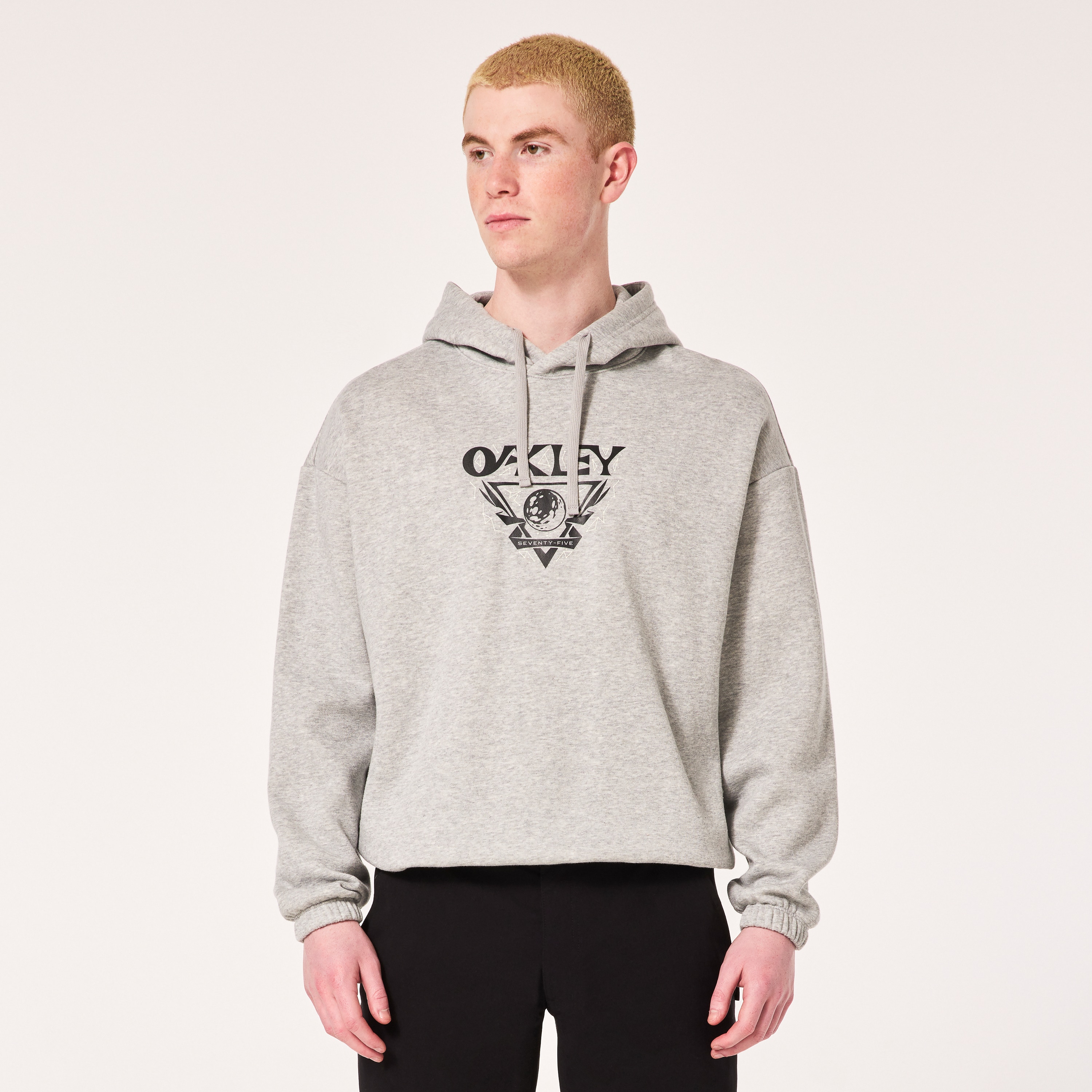【Oblada】HELLO SWEAT(グレー) Accolade Crew Neck Pullover - Athletic Heather Grey | ALO