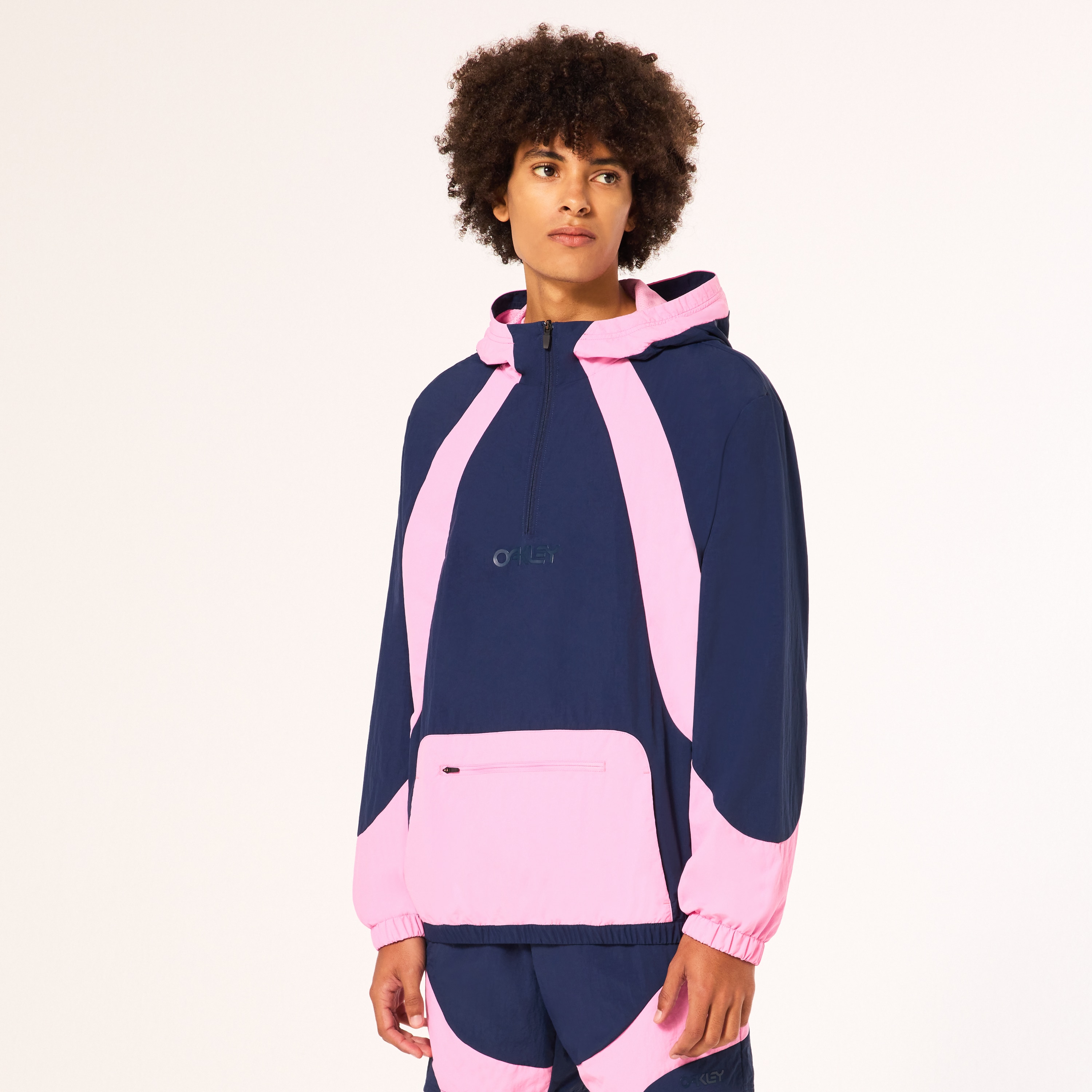 everyone anorak　NAVY M Men's H&M Divided Navy Blue Anorak Pullover Jacket Large | eBay