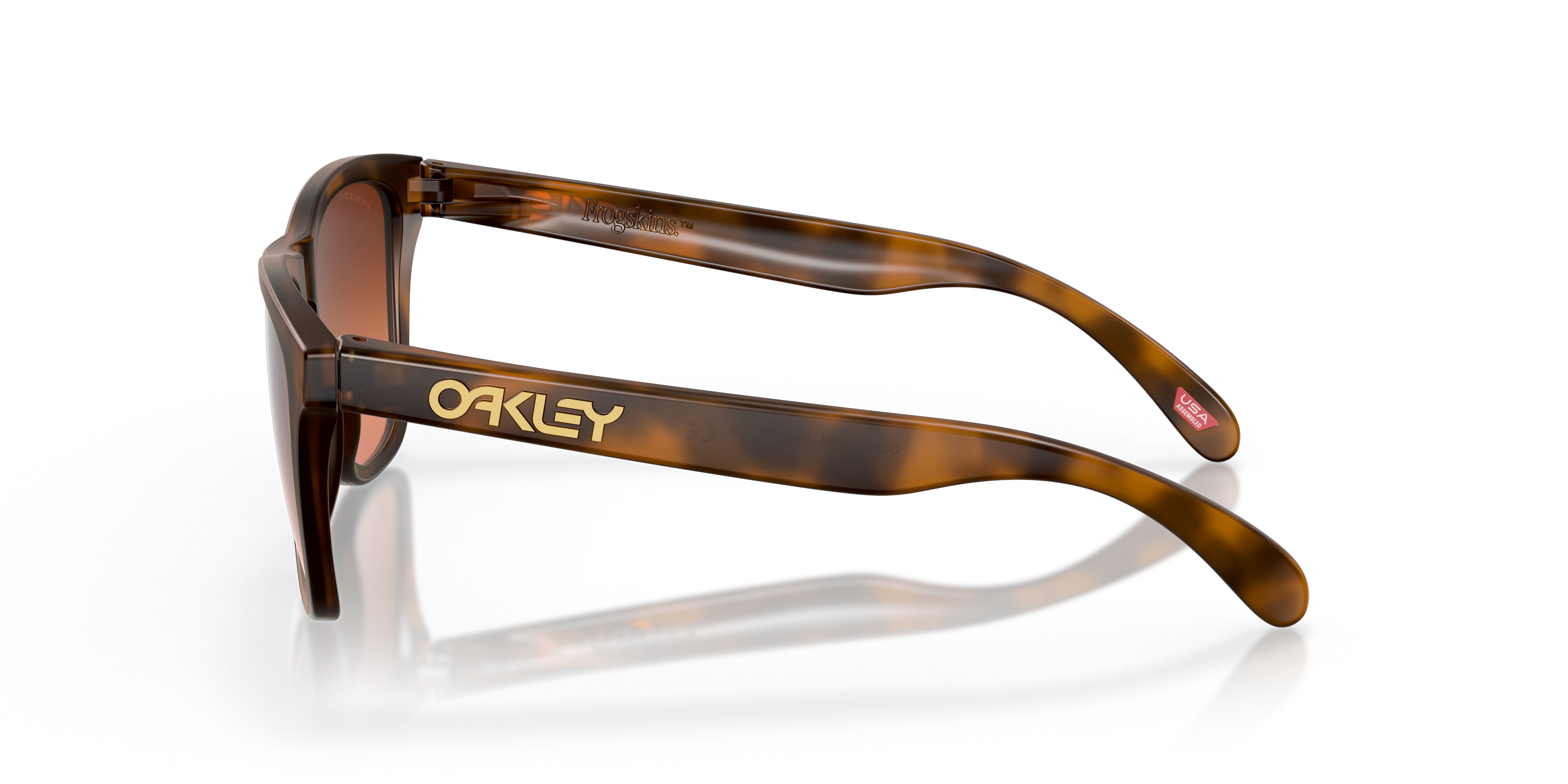 オークリー（OAKLEY）サングラス【FROGSKINS(A)】 PRIZM Brown Ｇradient LOW BRIDGE FIT OO9245-D154 Frogskins™ Range (Low Bridge Fit) Prizm Deep Water Polarized