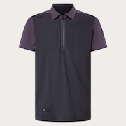 Skull Ideally Hybrid Zip Shirt - Dark Cloud