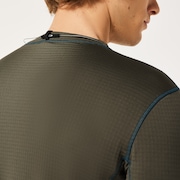 Seeker Thermal Grid LS Jersey - Army Green