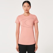 Radiant Evofree S/S Graph Tee 4.0 - Coral Marle