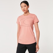 Radiant Evofree S/S Graph Tee 4.0 - Coral Marle