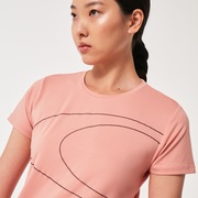 Radiant Evofree S/S Graph Tee 4.0 - Coral Marle