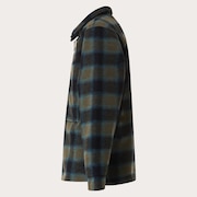 Off-Slope Overshirt - Army Green Check