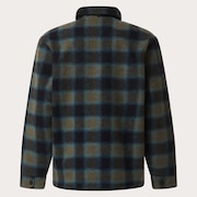 Off-Slope Overshirt - Army Green Check