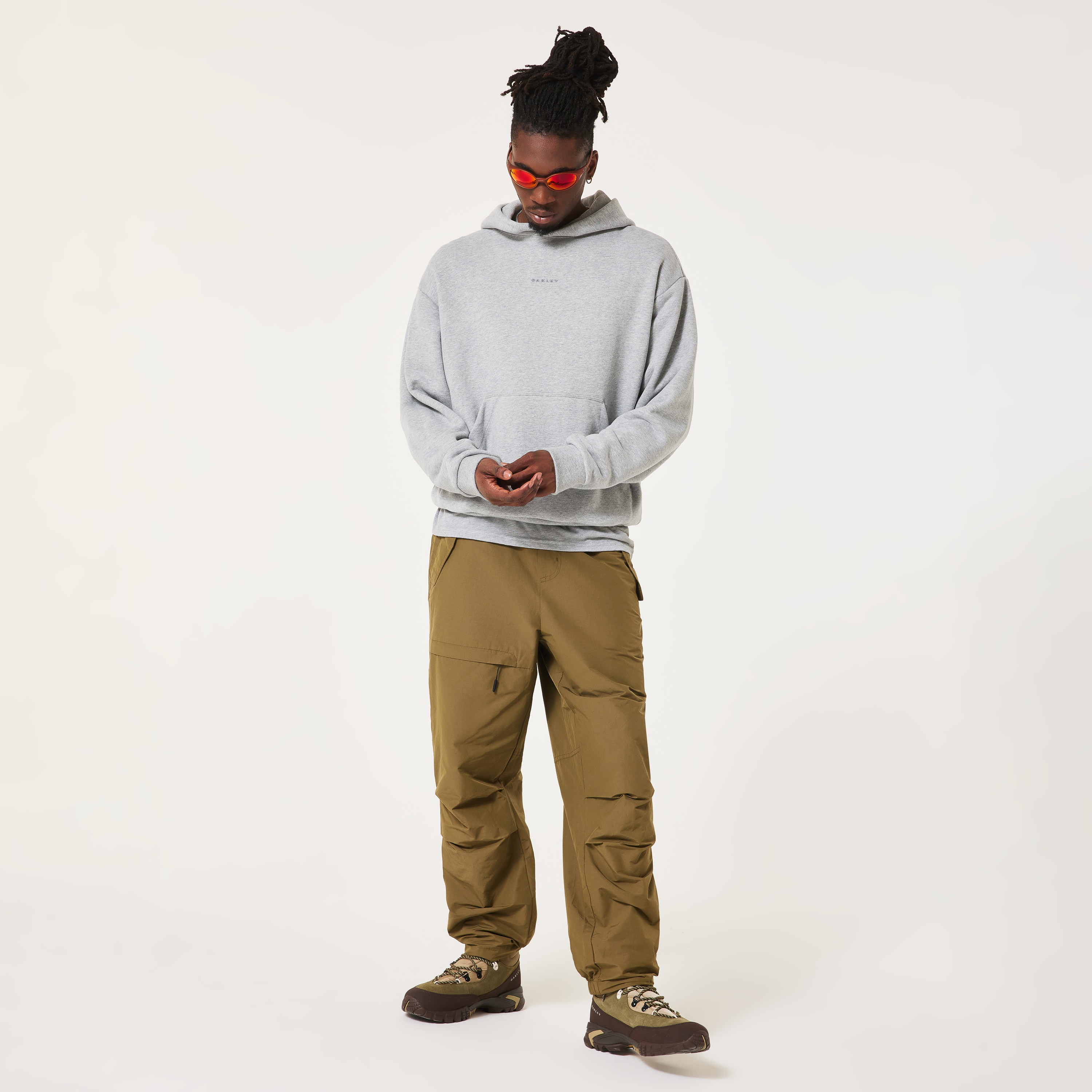 Oakley Futurescape Iced Jelly Hoodie - New Granite Heather
