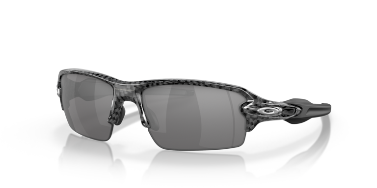 Flak® 2.0 (Low Bridge Fit) Slate Iridium Lenses, Carbon