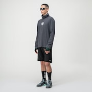 Bermuda Masc Mod Sport Shorts Banded - Blackout