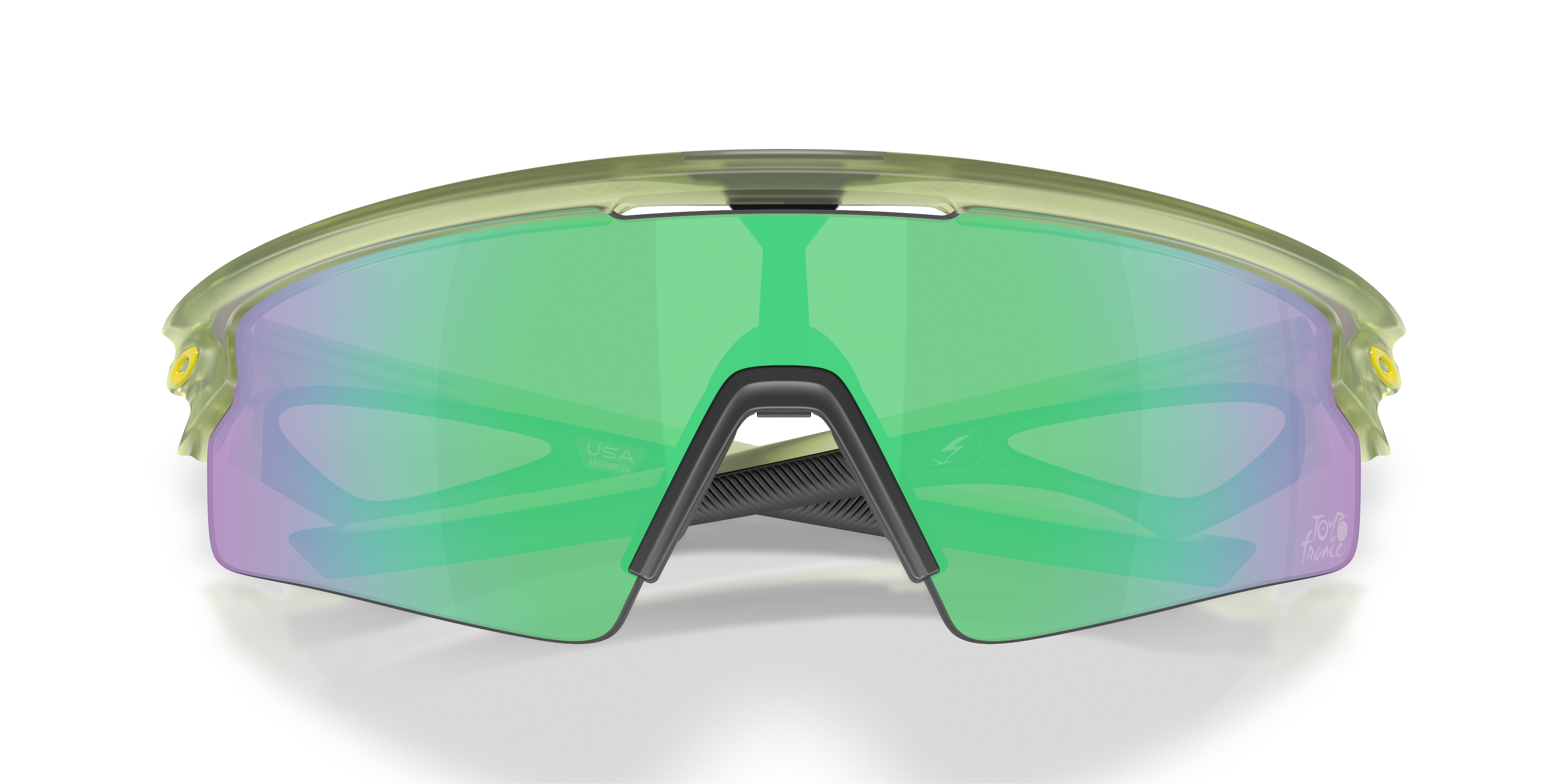 2026 Tour De France™ Sphaera™ Strike Prizm Road Jade Lenses, Matte