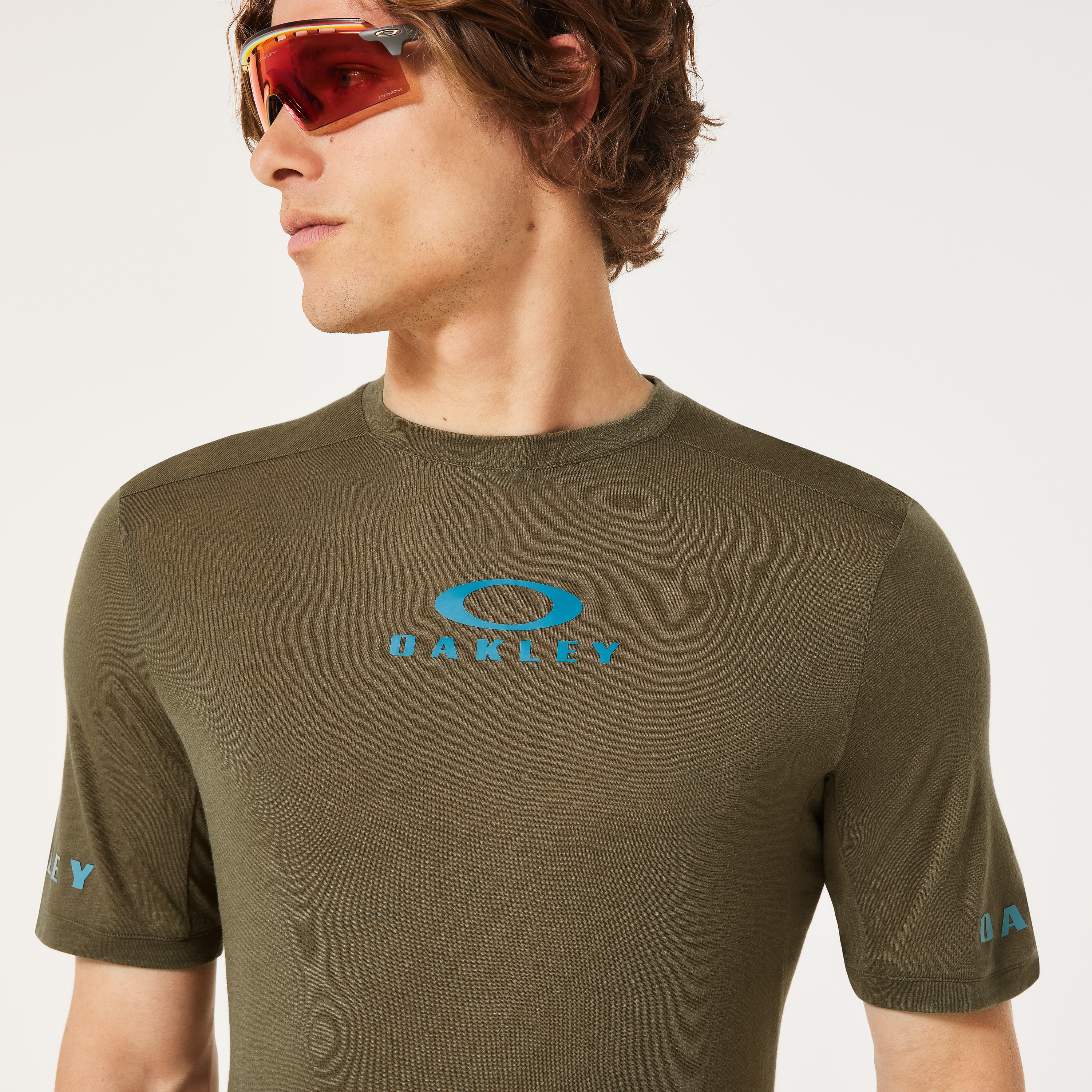 Oakley Seeker Flow Ss Jersey In Green