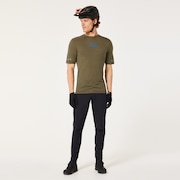 Seeker Flow SS Jersey - Army Green