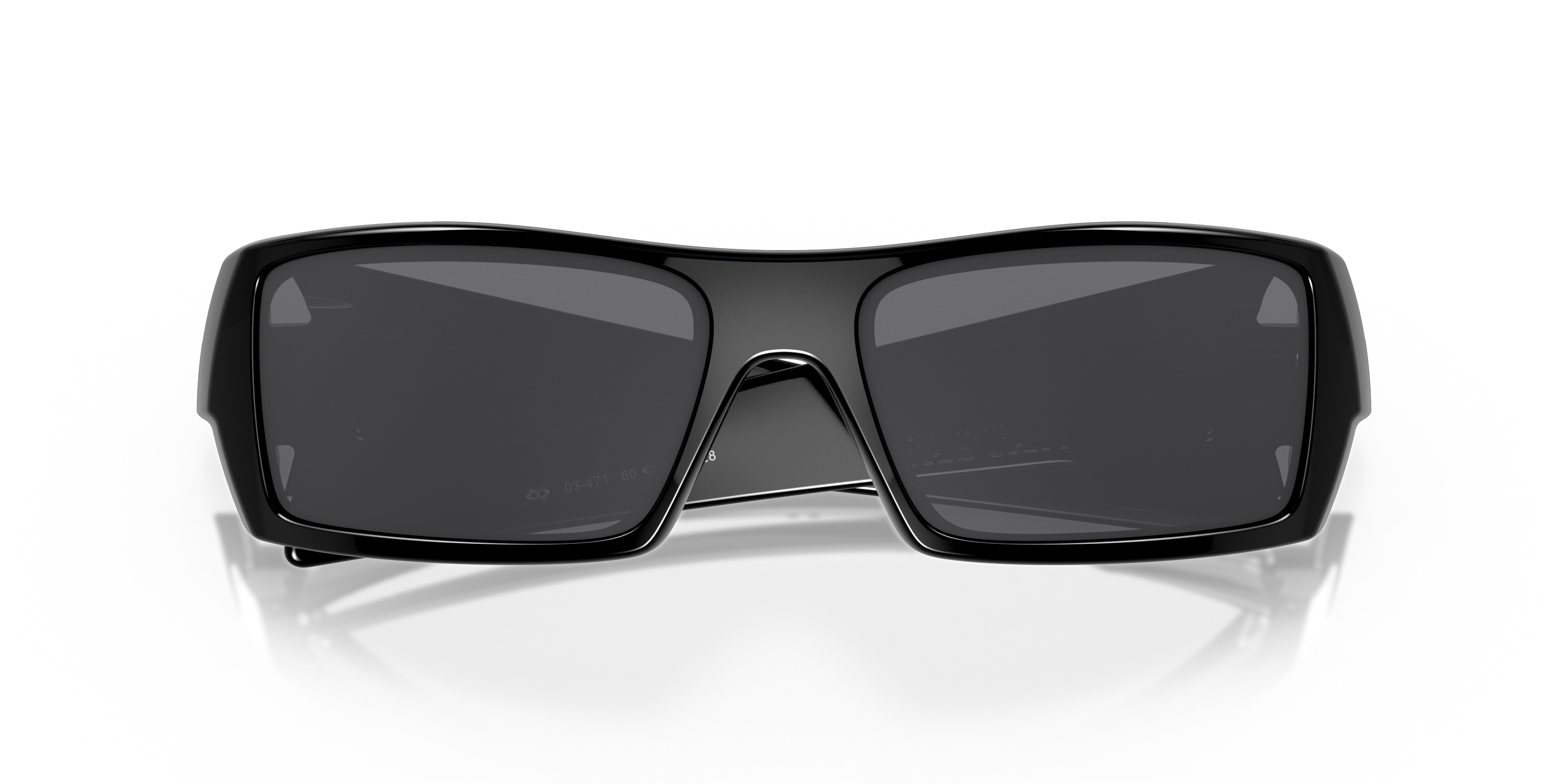 OAKLEY ガスカン　ケース付き Oakley Gascan® Sunglasses with Matte Black Frame and Grey Lenses