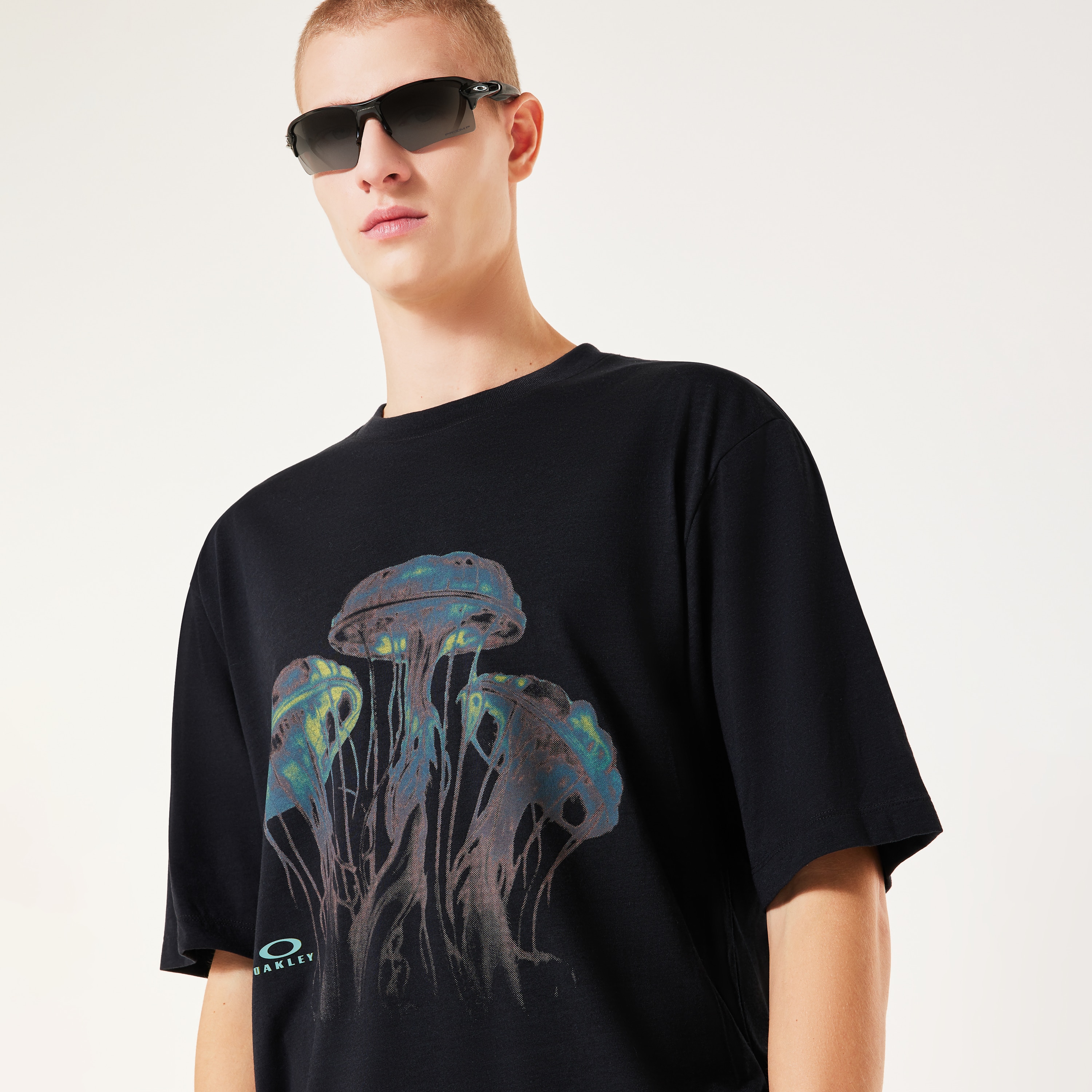 【OAKLEY】25ss JELLYFISH TEE Oakley Water Ellipse Short Sleeve Tee - Spicy Red | Oakley® US