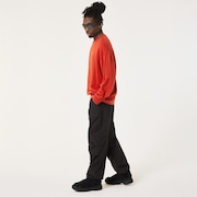 Stacked Metal Sweatshirt - Flame Red