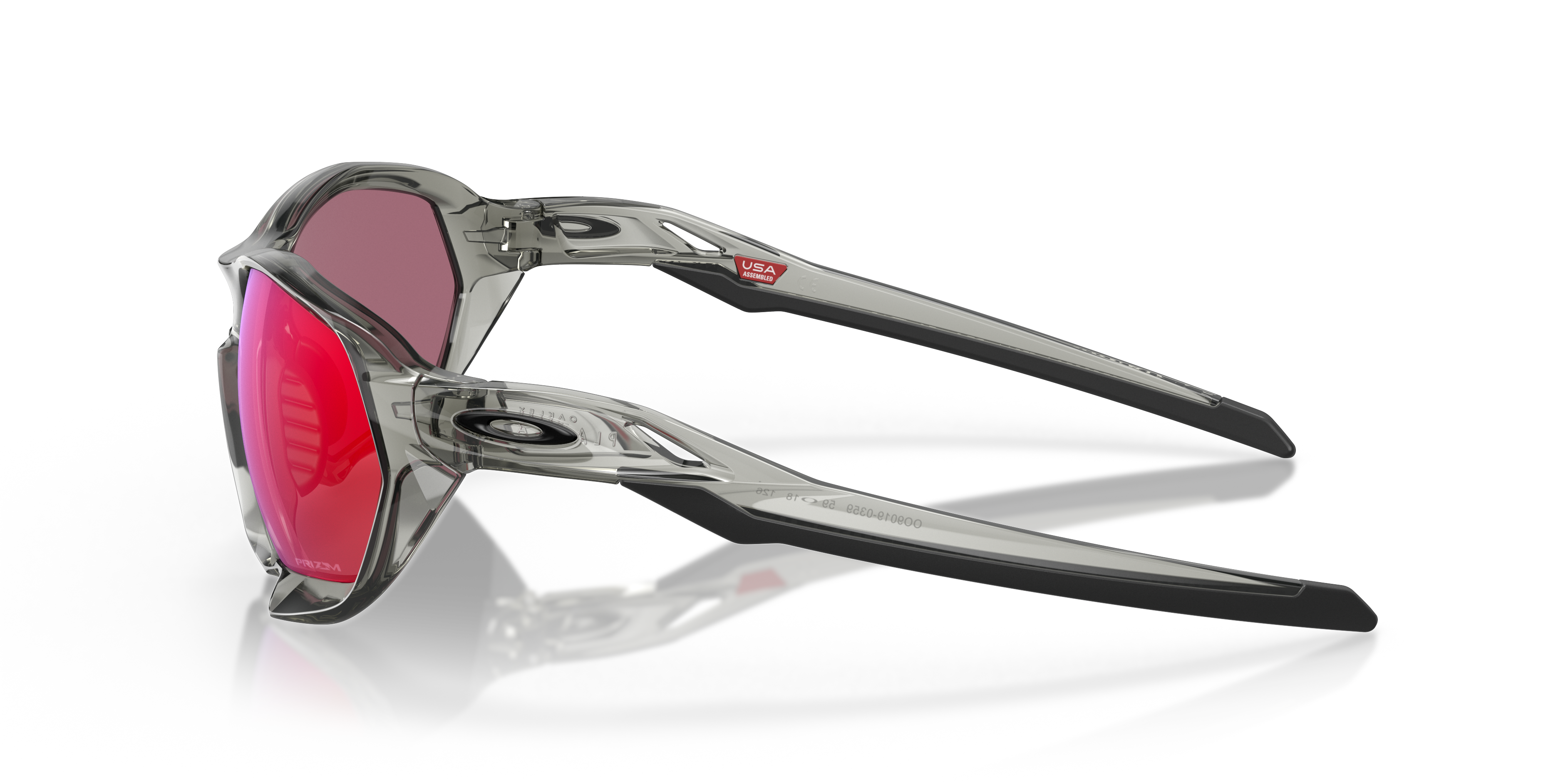 MMJ×OAKLEY Amazon.com: Oakley Mens OO9019 Plazma Rectangular Sunglasses, Grey