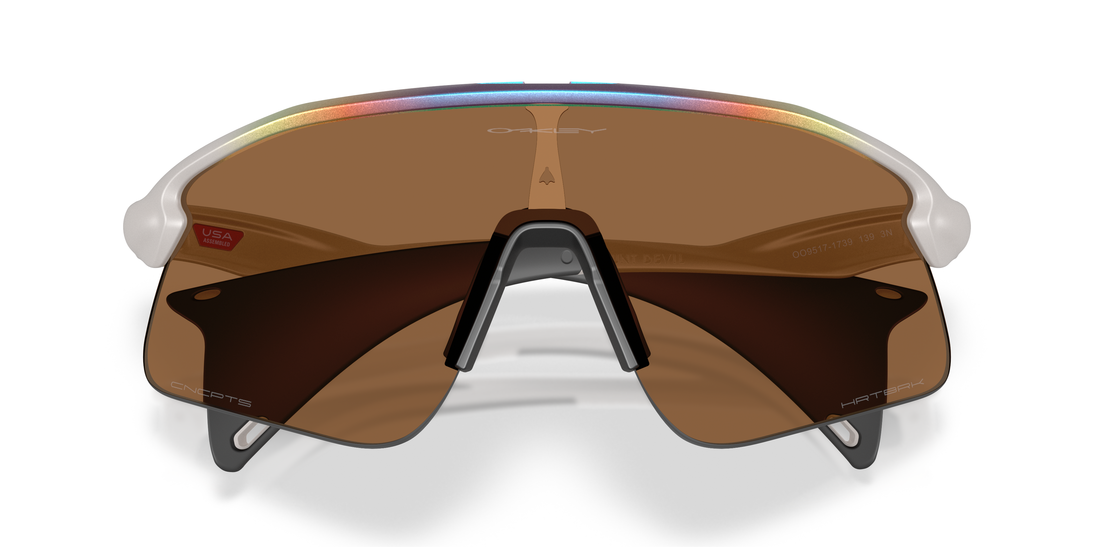 CNCPTS X Heartbreak Hill Stunt Devil Prizm Bronze Lenses, X-Silver