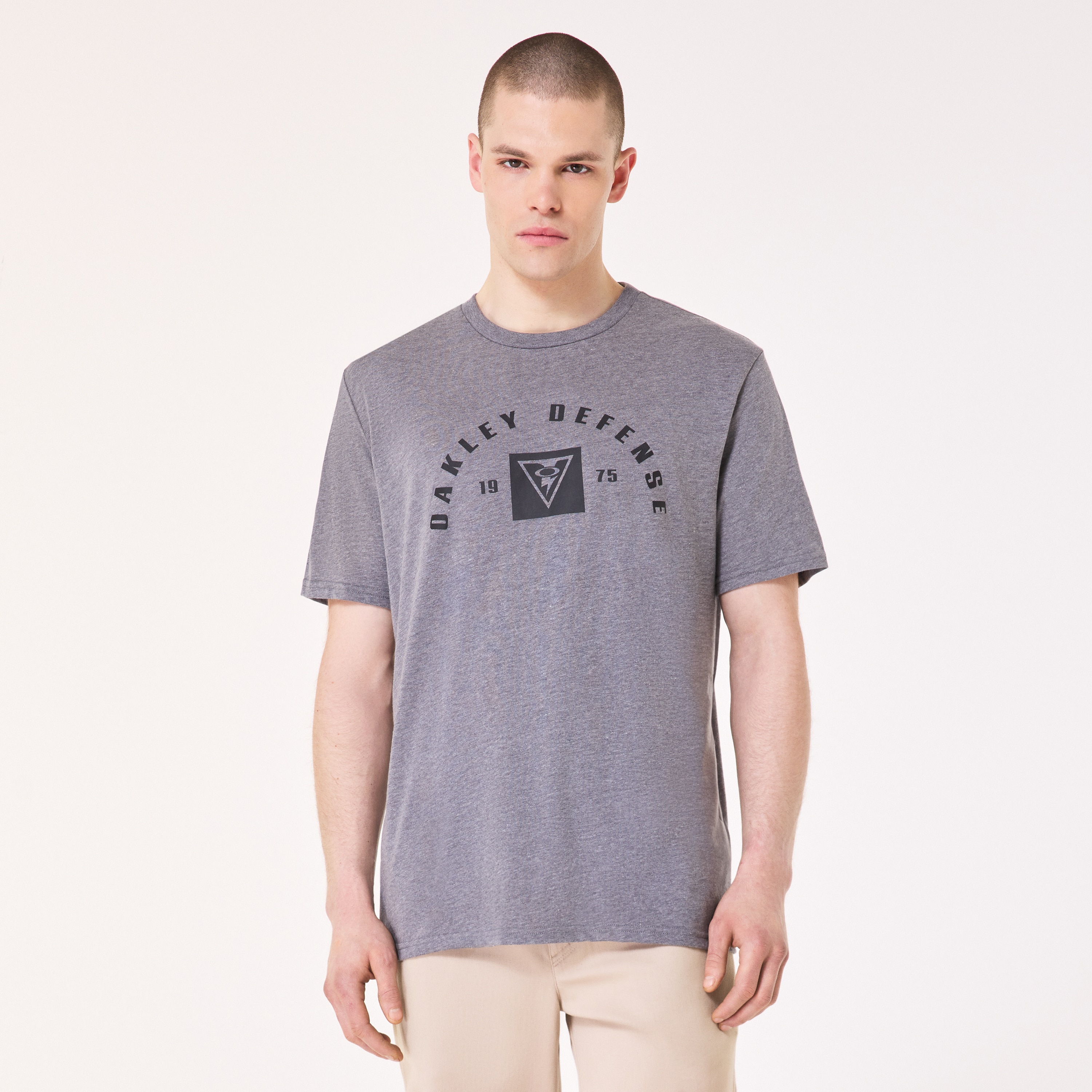 Oakley SI Defense Arch Tee - Athletic Heather Gray | Oakley