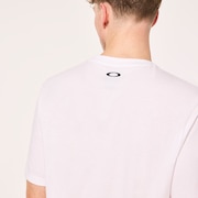 Negative Topo Tee - White