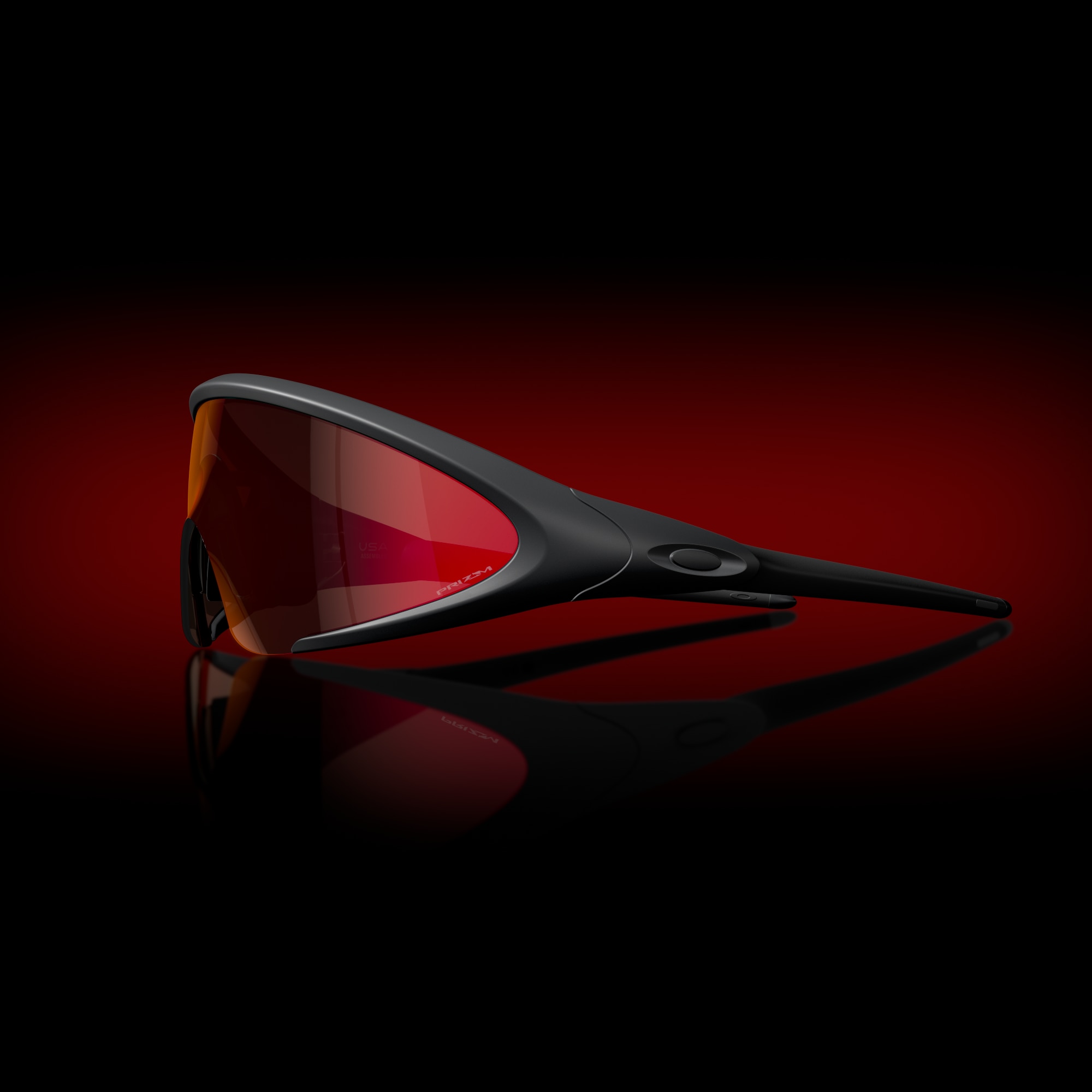 ぱ*る様 OAKLEY  Ellipse Solar Rail Swea Oakley Ellipse Prizm Grey Lenses, Matte Black Frame