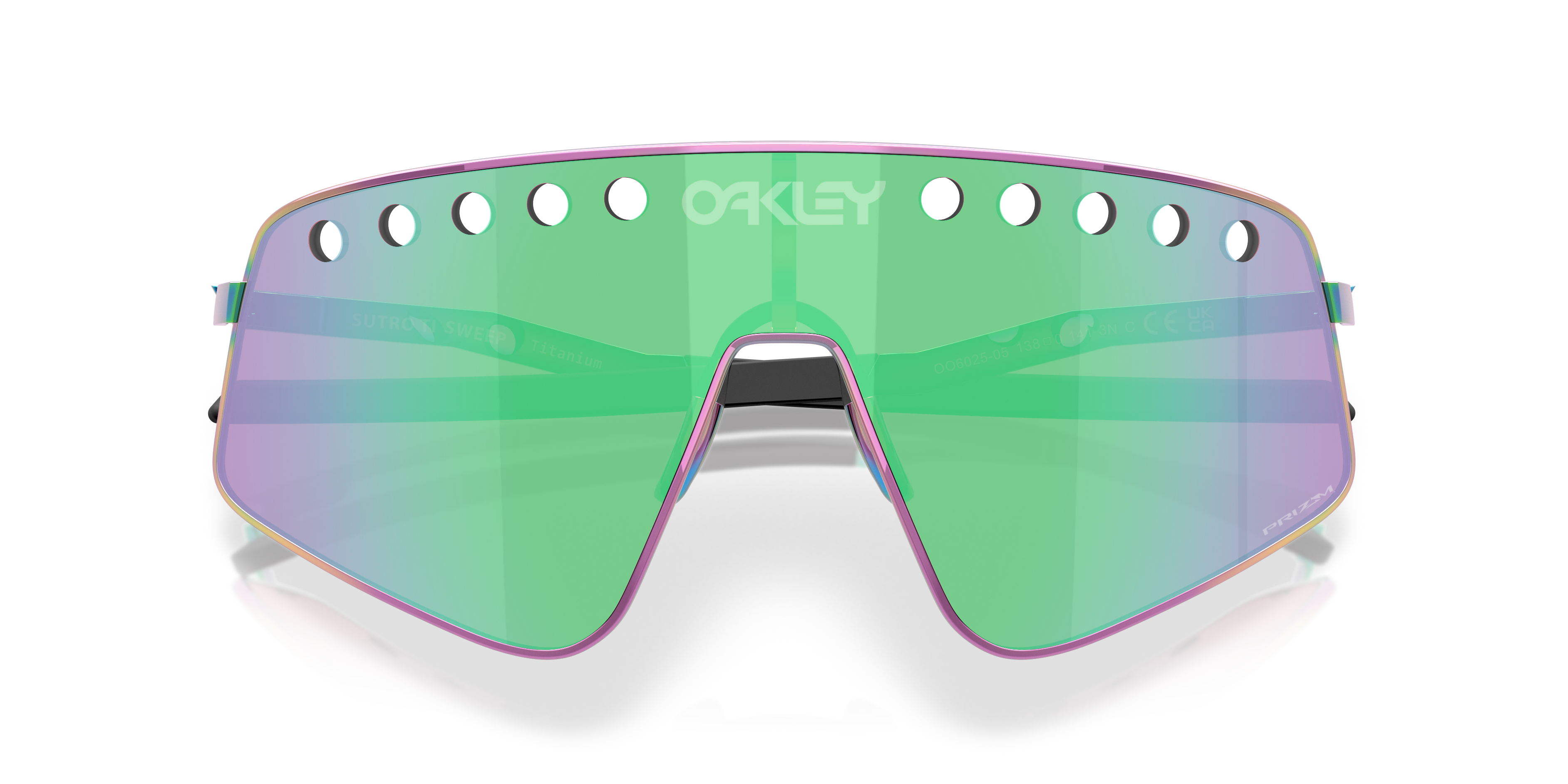 Oakley Sutro™ TI Sweep Sunglasses with Matte Gunmetal Frame and