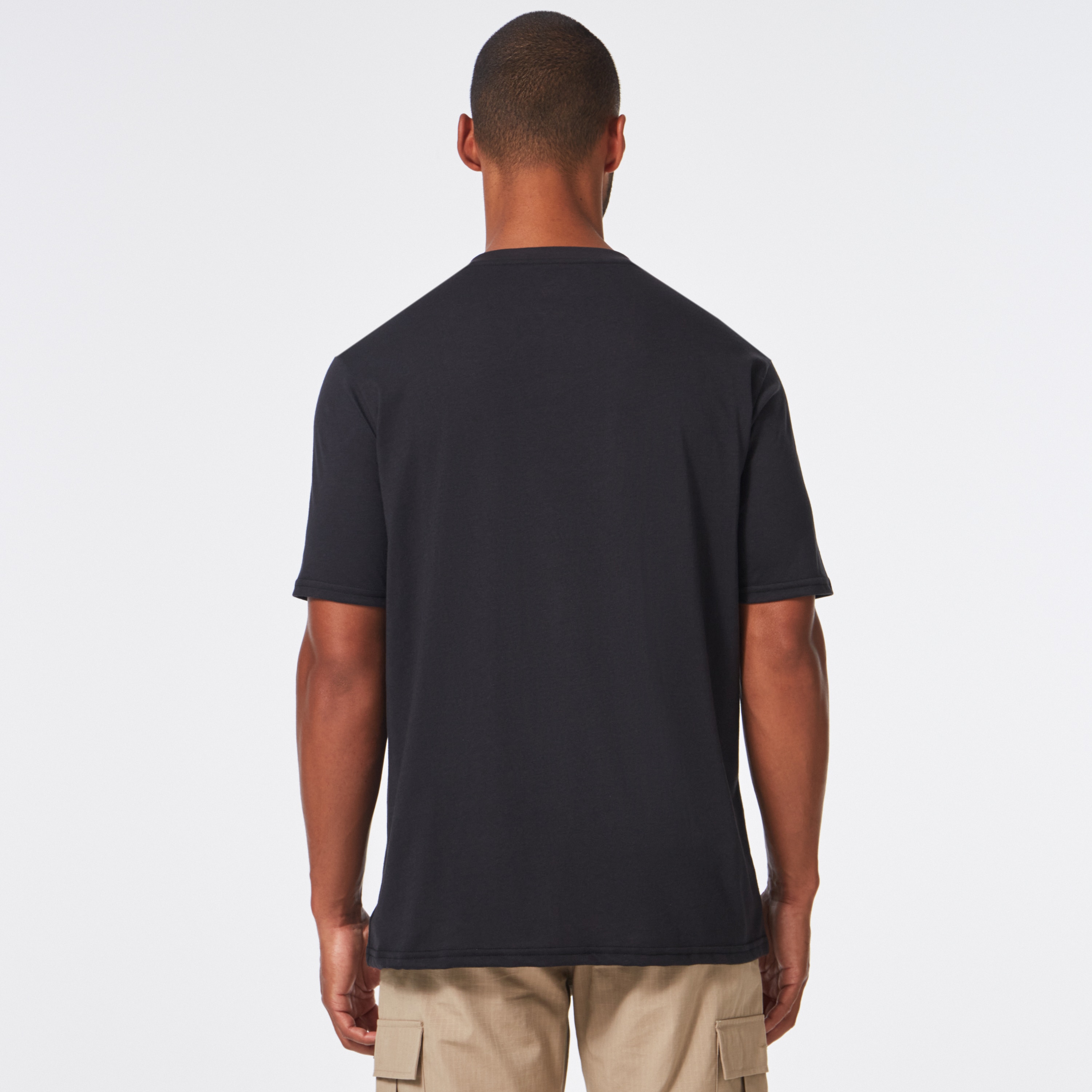 OAKLEY ブラック スポーツシャツ FOA400795 SP20 オークリー OAKLEY メンズ 半袖Tシャツ BORDERLESS ZIP SS