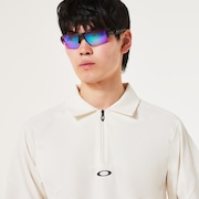 O-Sync Pack LS Undulate Shirt - Ceramic White