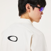 O-Sync Pack LS Undulate Shirt - Ceramic White