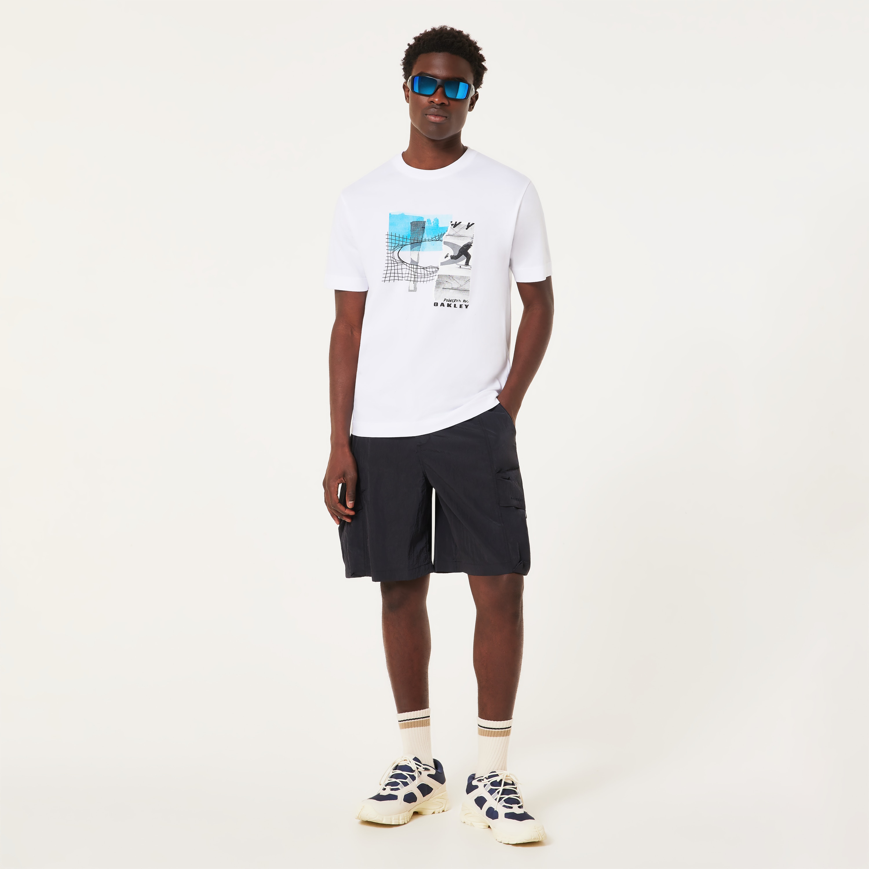 Tシャツ・カットソー OAKLEY Men T Shirts FOA406854 100 White Oakley Jellyfish Tee - White | Oakley® US