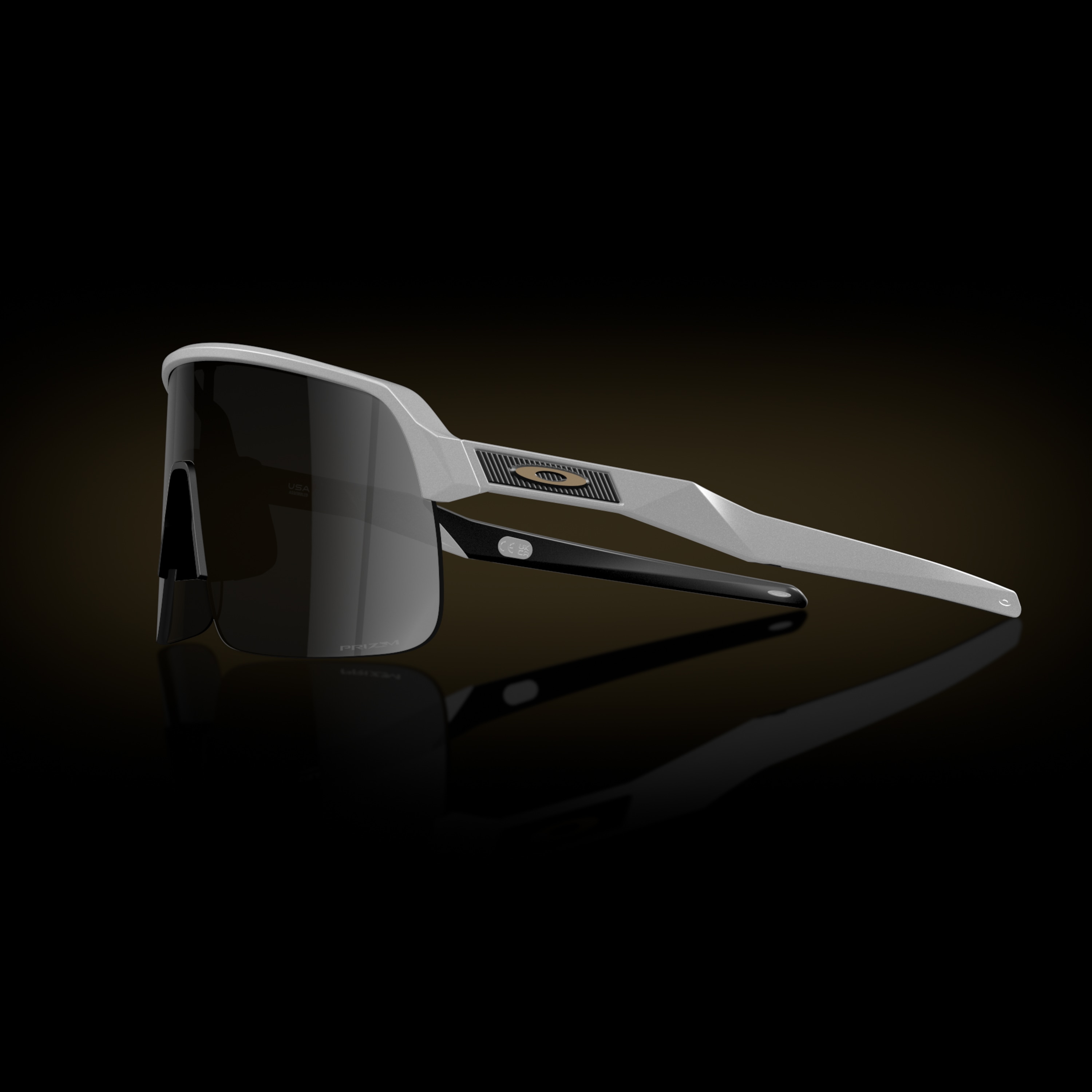 Sutro Lite Players Collection Prizm Black Lenses, Matte White