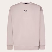 Foundational Fleece L/S Crew 4.0 - Smoked Pearl