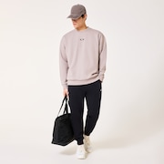 Foundational Fleece L/S Crew 4.0 - Smoked Pearl