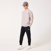 Foundational Fleece L/S Crew 4.0 - Smoked Pearl