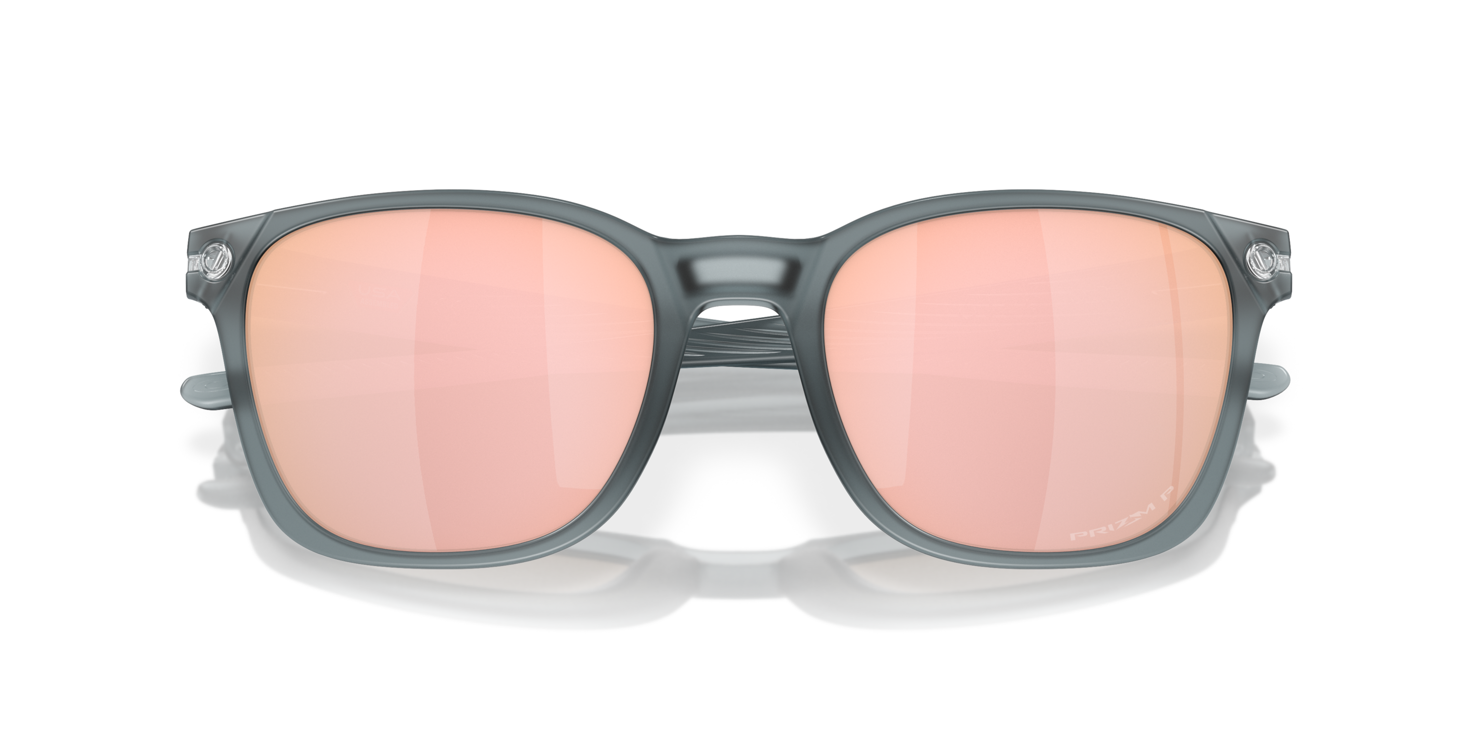 Ojector Prizm Rose Gold Polarized Lenses, Matte Crystal