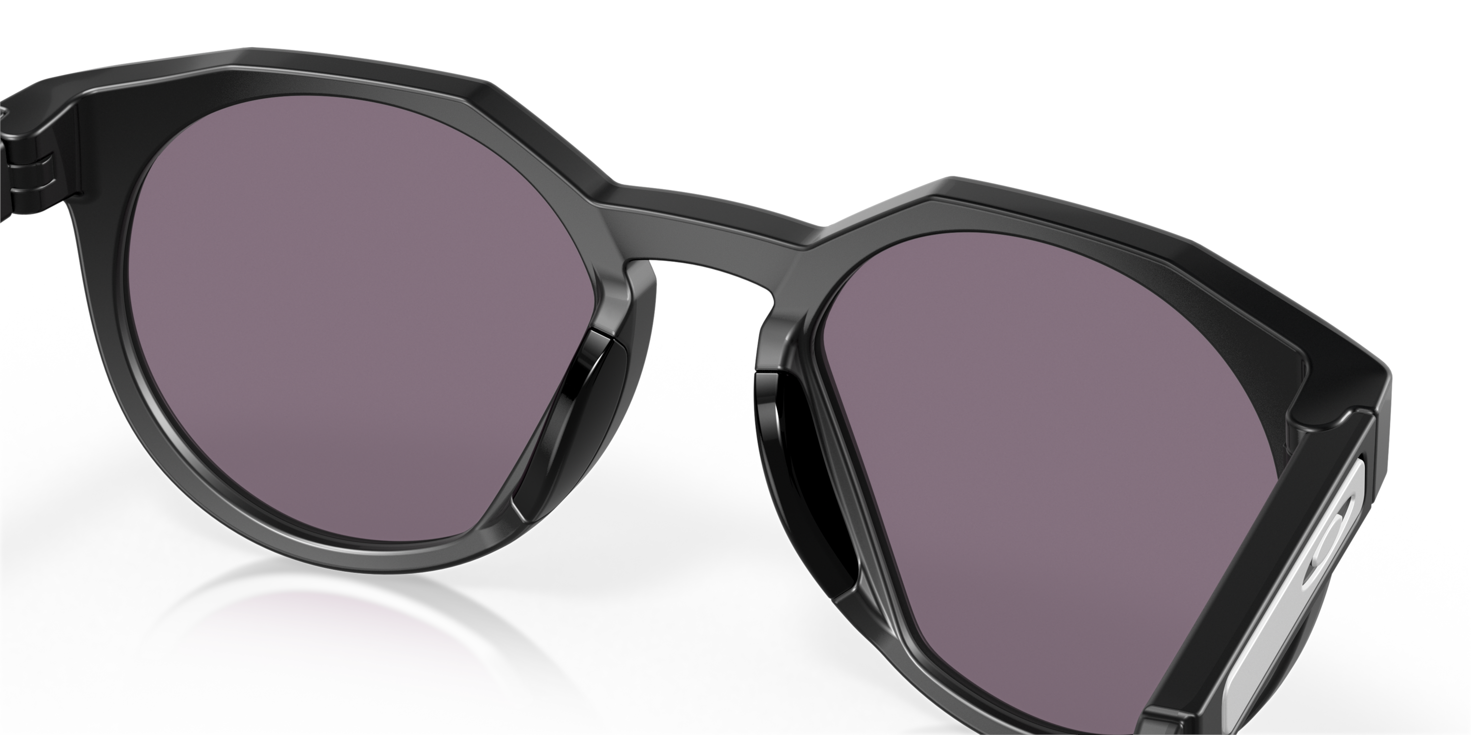 HSTN (Low Bridge Fit) Prizm Grey Lenses, Matte Black Frame