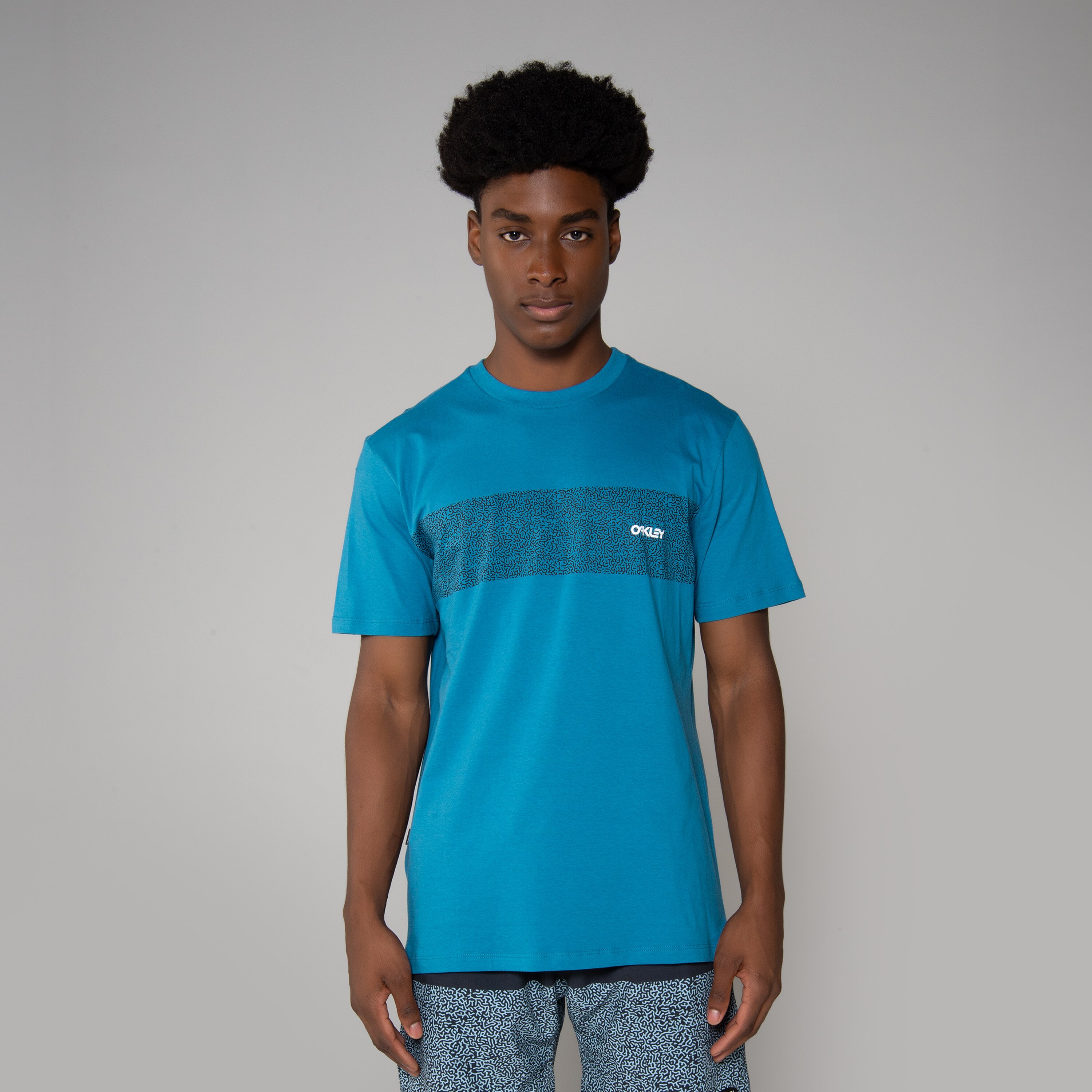 オーラリー Oakley Camiseta Coral Organic Quicky Dry em Astral Blue | Oakley® BR