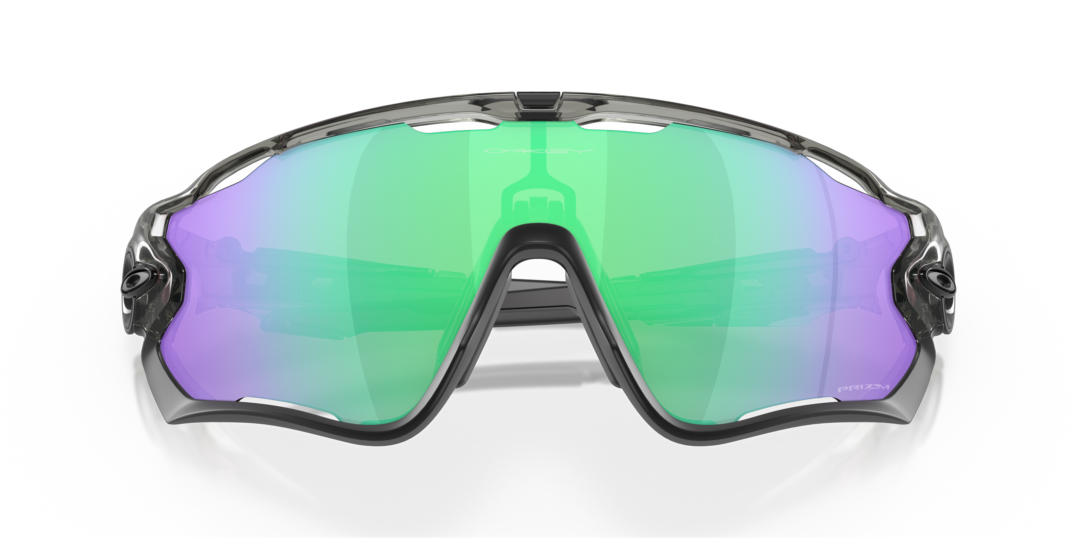 Jawbreaker™ Prizm Road Lenses, Polished White Frame