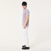 Skull Ideally Hybrid Zip Shirt - Amethyst