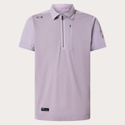 Skull Ideally Hybrid Zip Shirt - Amethyst