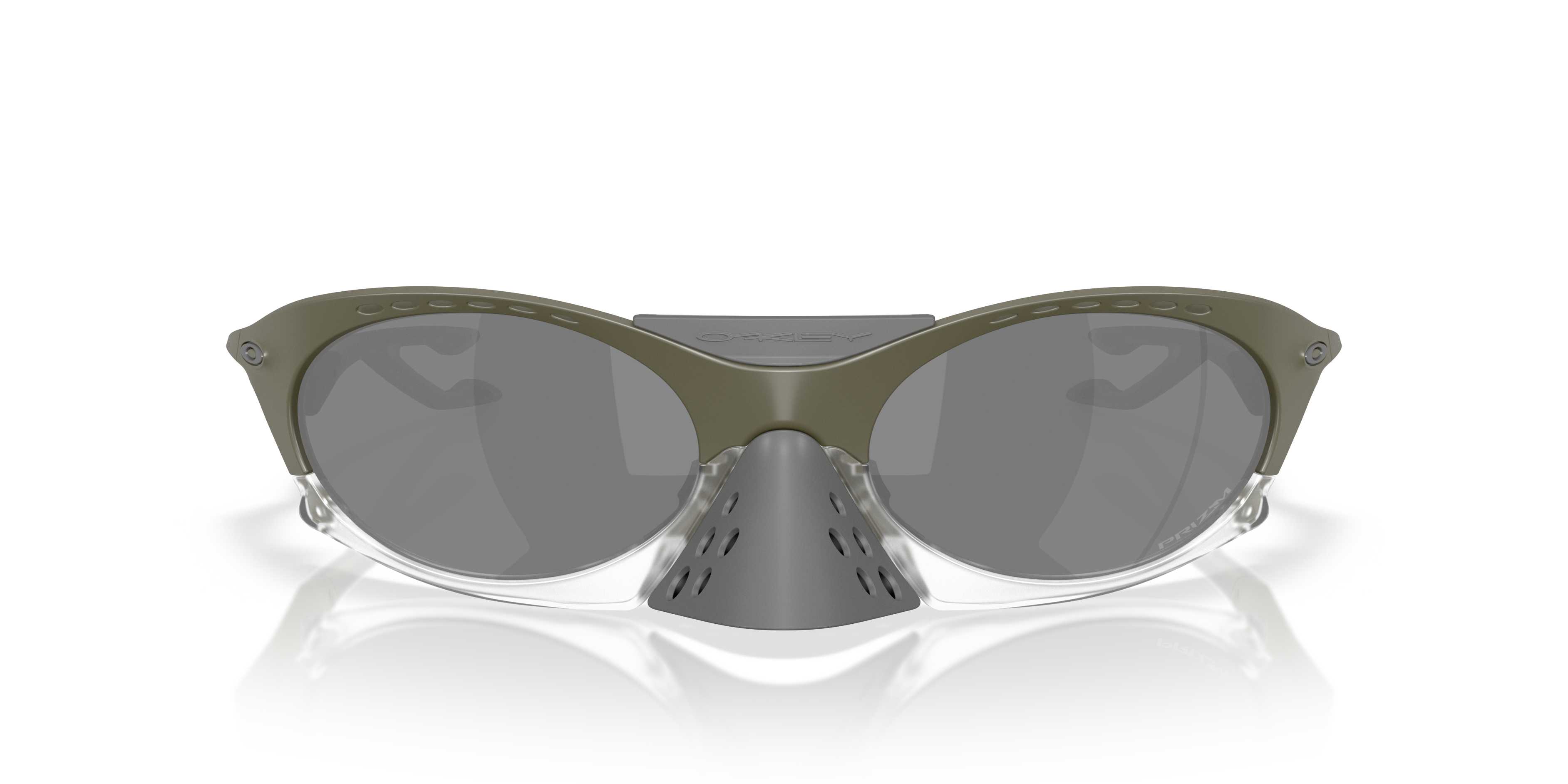 スキー・スノーボードアクセサリー Oakley Plantaris Plantaris Prizm Grey Lenses, Matte Black Frame Sunglasses