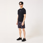 Foundational Fleece S/S Crew 2.0 - Pitch Black