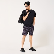 Foundational Fleece S/S Crew 2.0 - Pitch Black