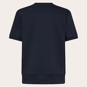 Foundational Fleece S/S Crew 2.0 - Pitch Black