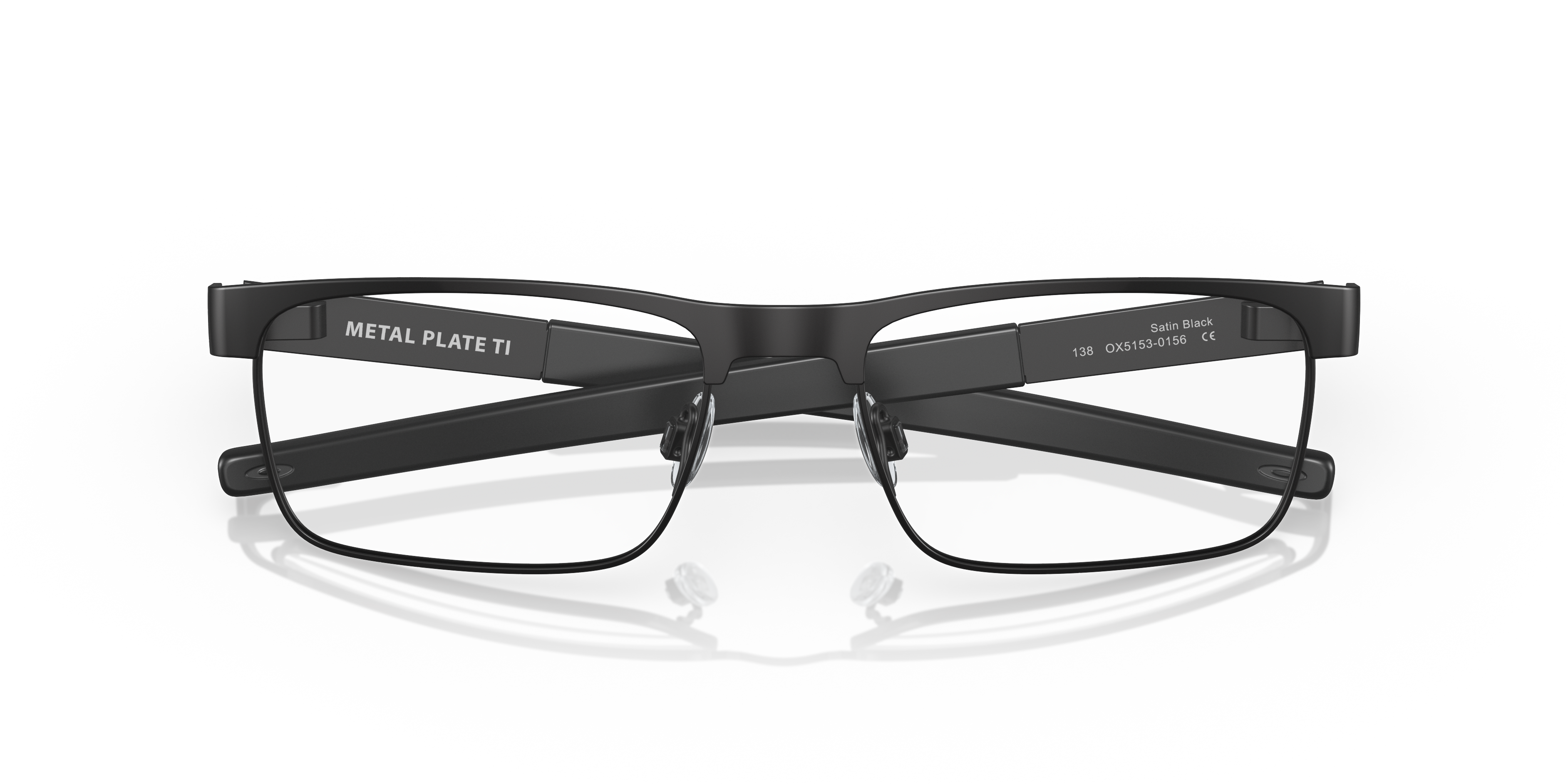 Metal Plate™ TI Satin Black Eyeglasses | Oakley® CA