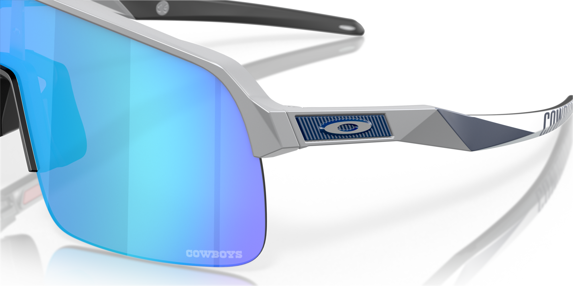 Dallas Cowboys Sutro Lite Prizm Sapphire Lenses, Matte Fog Frame