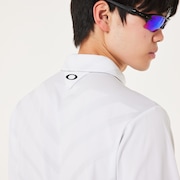 Skull Cunningly JQ LS Shirt - White