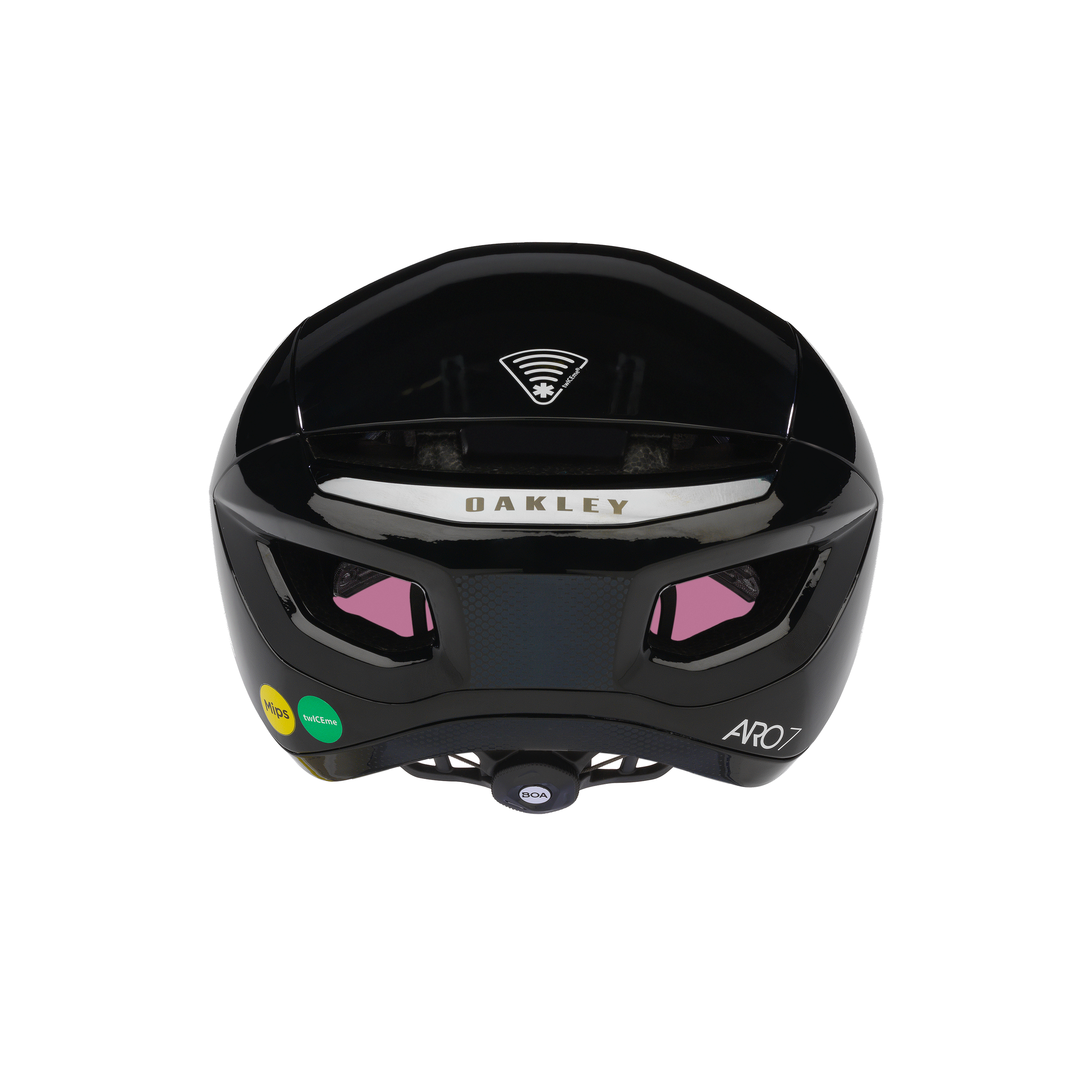 Oakley Aro7 Road I.C.E. - Black Gloss ICE Ref/Prizm Red | Oakley® US