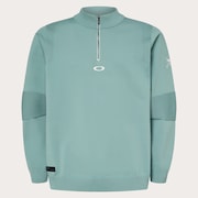 Skull LS Sweater Mock Shirt 2.0 - Pacific
