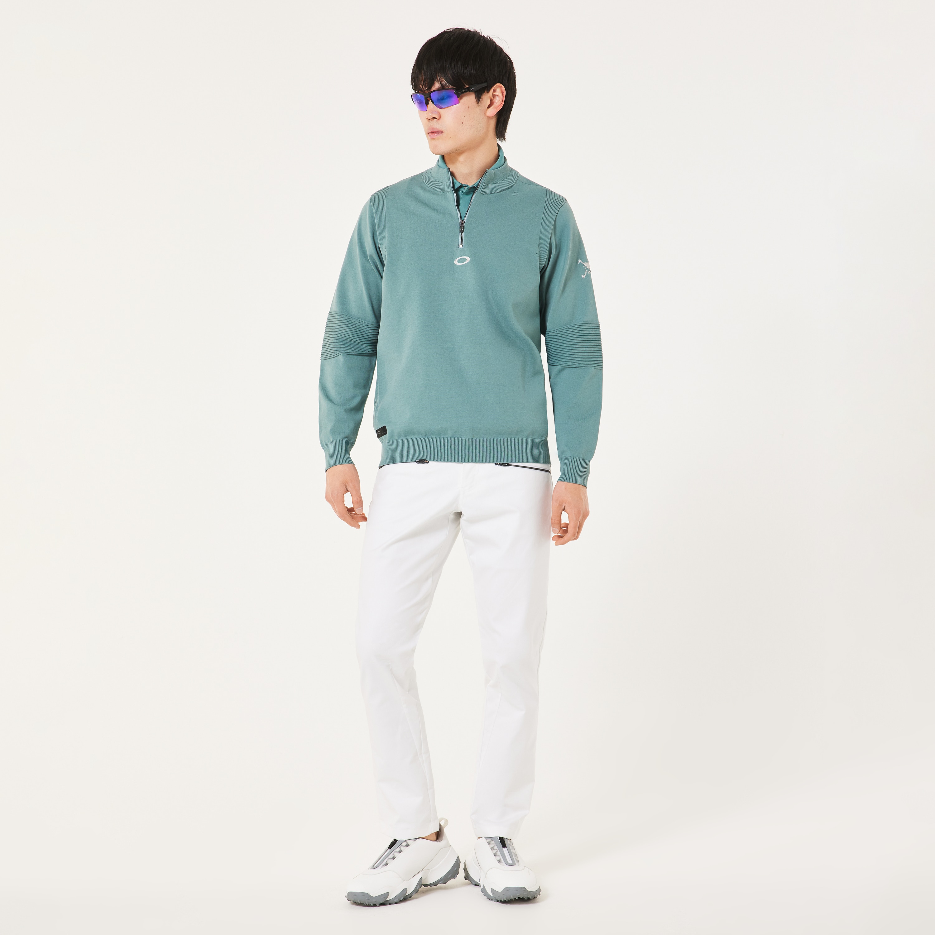 Oakley Skull LS Sweater Mock Shirt 2.0 - Pacific | Oakley® JP