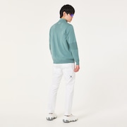 Skull LS Sweater Mock Shirt 2.0 - Pacific